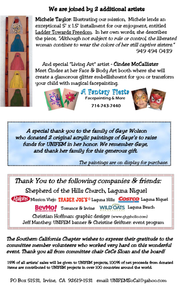 Program Back Cover